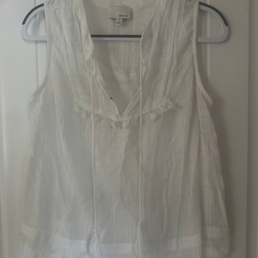 Greylin Sleeveless Top